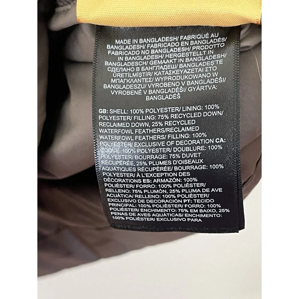 North Face‎ Big Aconcagua 3 Jacket Mens Size 5X Puffer Down Falcon Brown